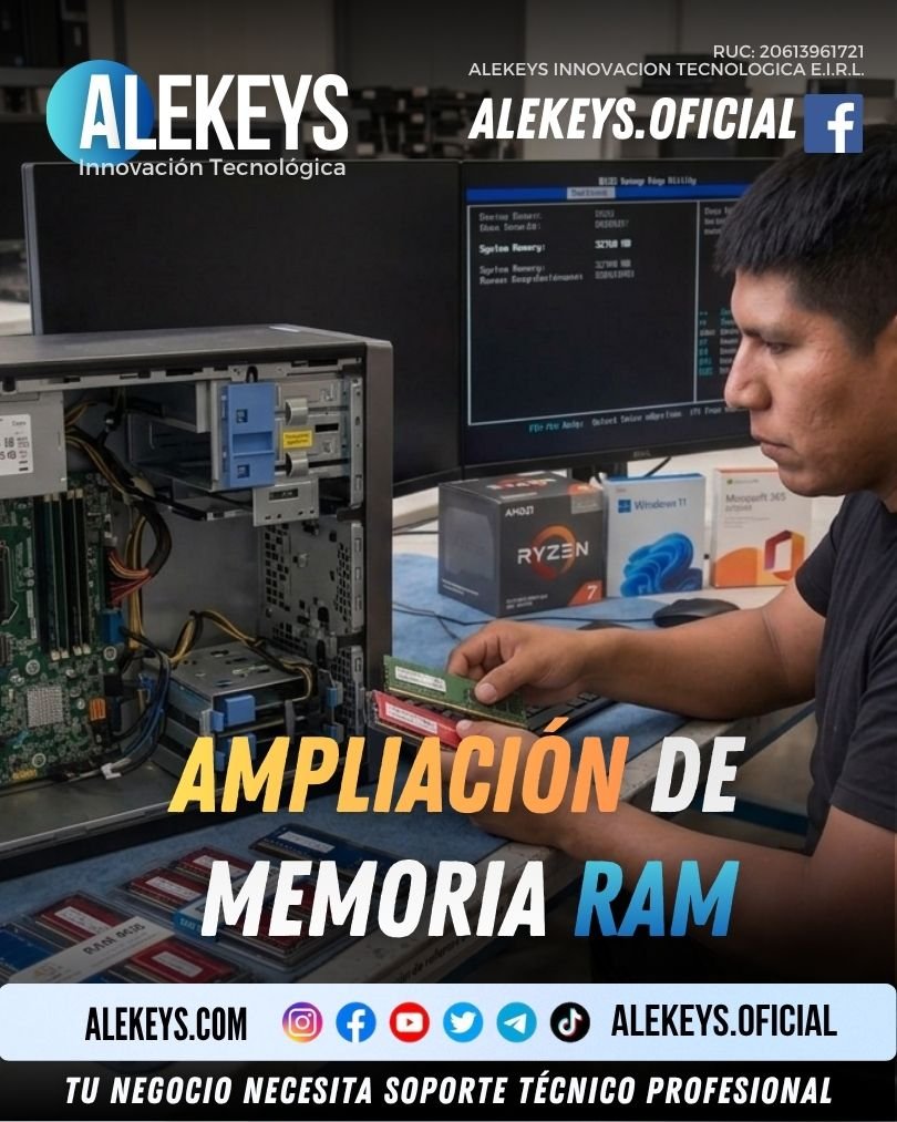 Sugerencia: Ampliación de Memoria RAM