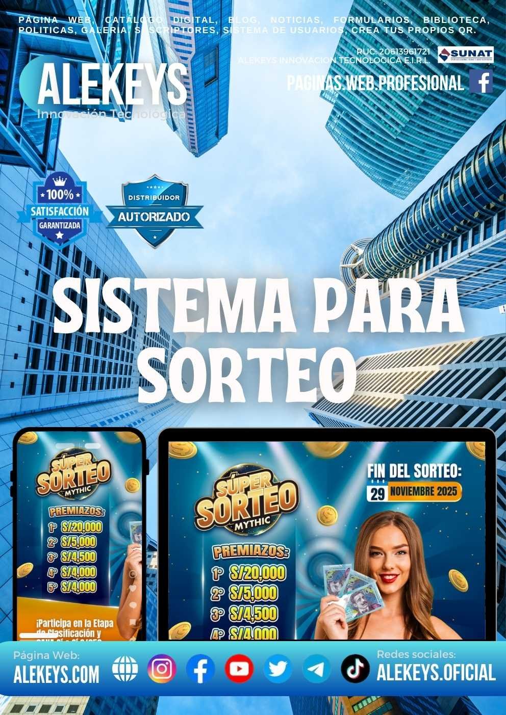 Sistema de Sorteo en Línea